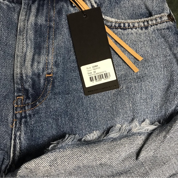 ONE TEASPOON PACIFICA BANDITS BLUE DENIM SHORTS Size 24 Style 22964 100% COTTON - Picture 8 of 15